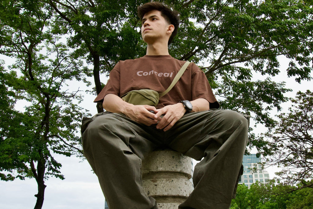 Boxy Fit Earth Tone