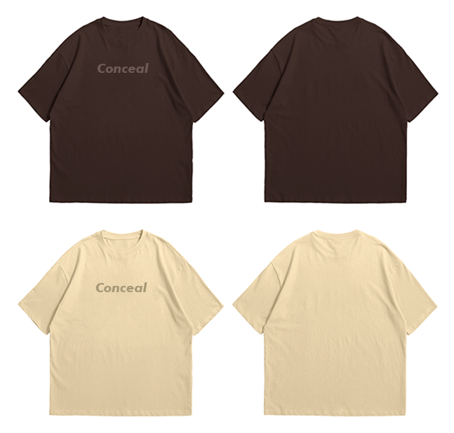 Boxy Fit Earth Tone