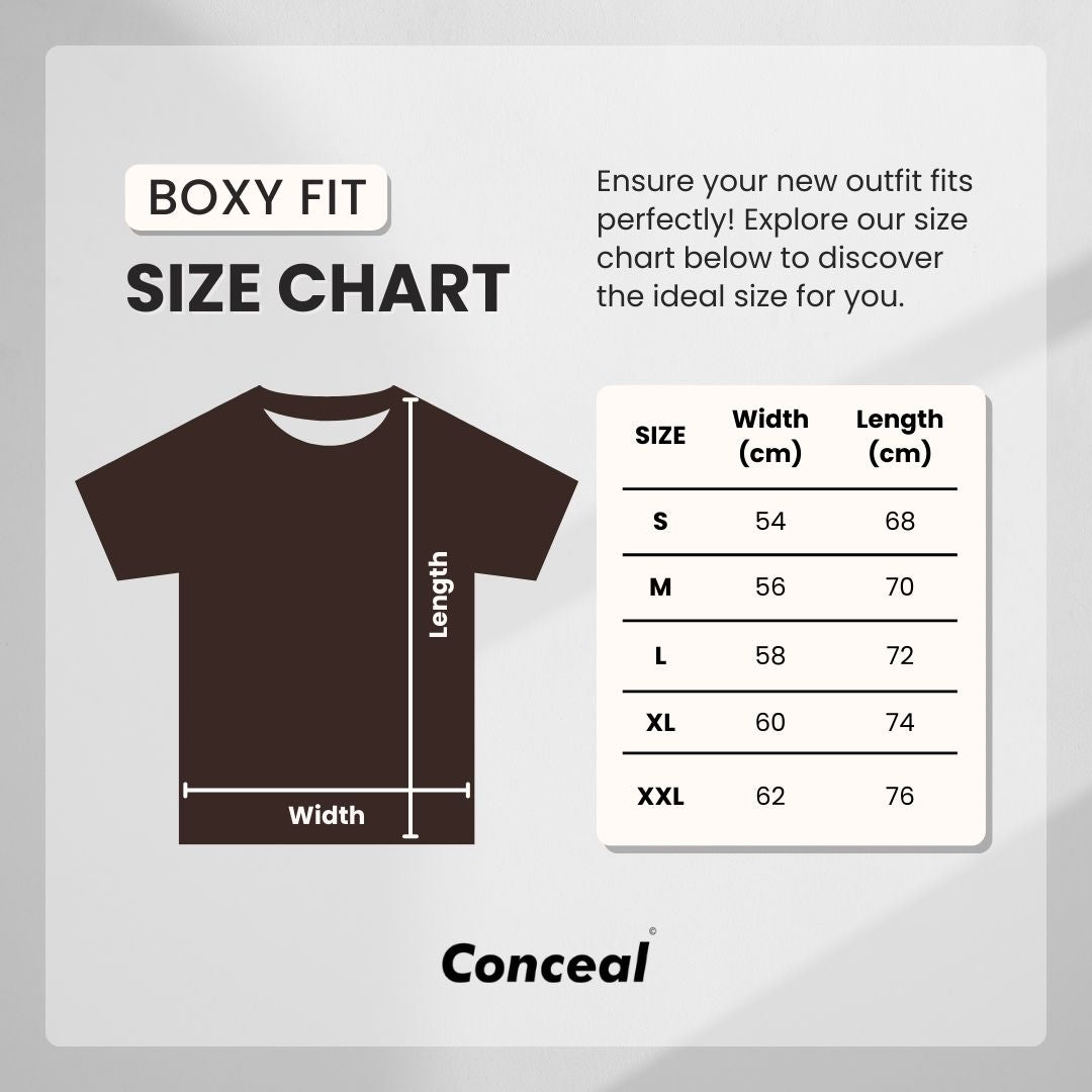 Boxy Fit Earth Tone
